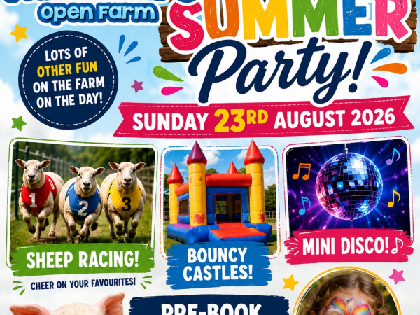 End of Summer Party- 23rd August 2026