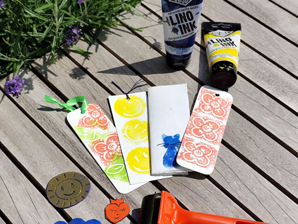 Family Workshop – Stamped Bookmarks