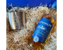 GALLEY HEAD WHISKEY AND HIP FLASK HAMPER BOX Image