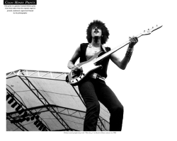 Philip Lynott at Slane Castle 1981 by Colm Henry