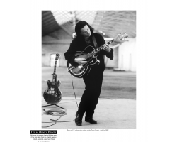 Bono at Point Depot 1988 by Colm Henry